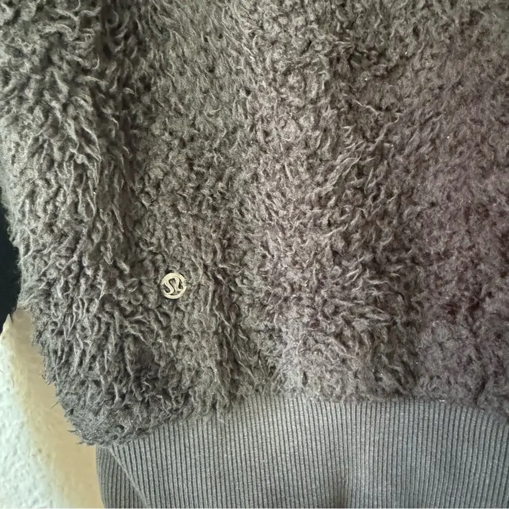 Lululemon Scuba Oversized Half-Zip Fleece Hoodie Size 4 Small - Picture 4 of 9